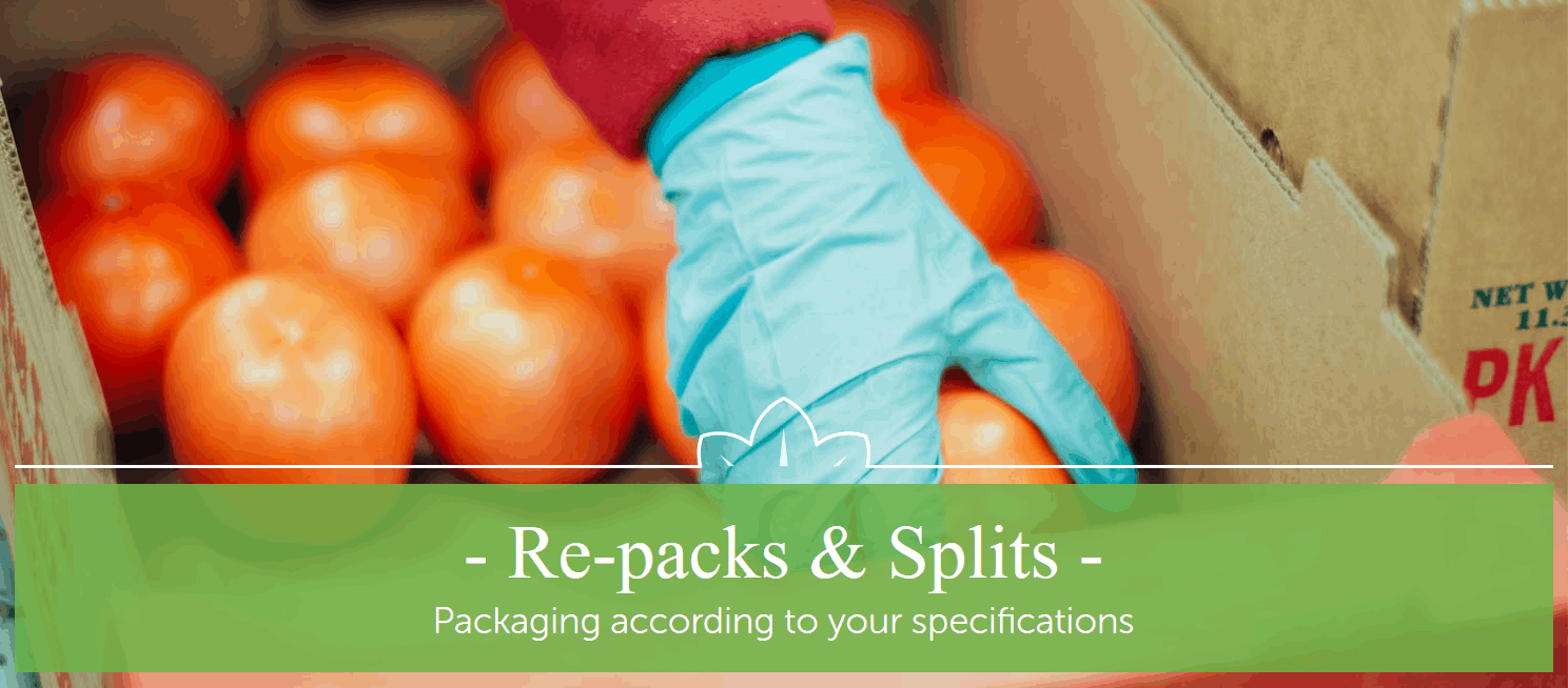 Produce Re-packs and Splits